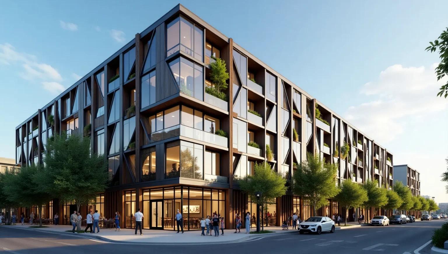 Commercial building infrastructure